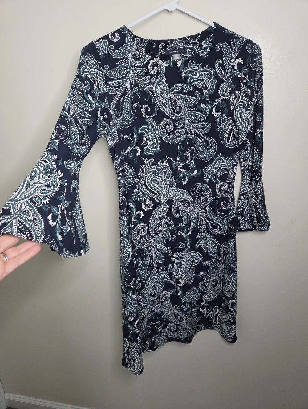 Women's Tommy Hilfiger Paisley Print Dress Sz 2